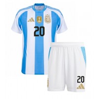 Argentina Alexis Mac Allister #20 Domaci Dres za djecu Copa America 2024 Kratak Rukav (+ Kratke hlače)